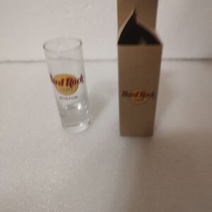 Hard Rock Cafe Boston Shot Glass